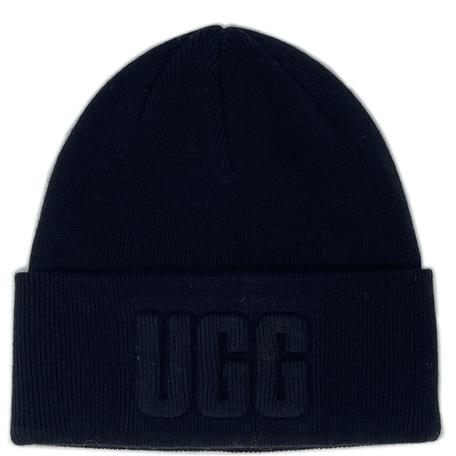 Kengat&Asusteet UGG | 3D Logo Beanie, Black