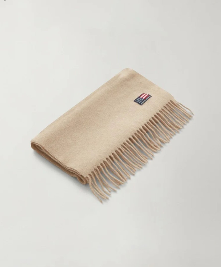 Kengat&Asusteet Lexington Company | Massachusetts Scarf, Light Beige Melange