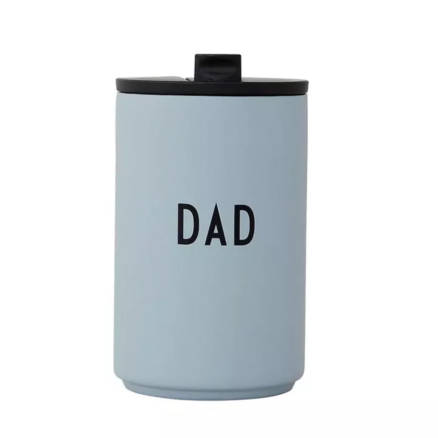 Koti Design Letters | Insulated Cup Dad, Light Grey