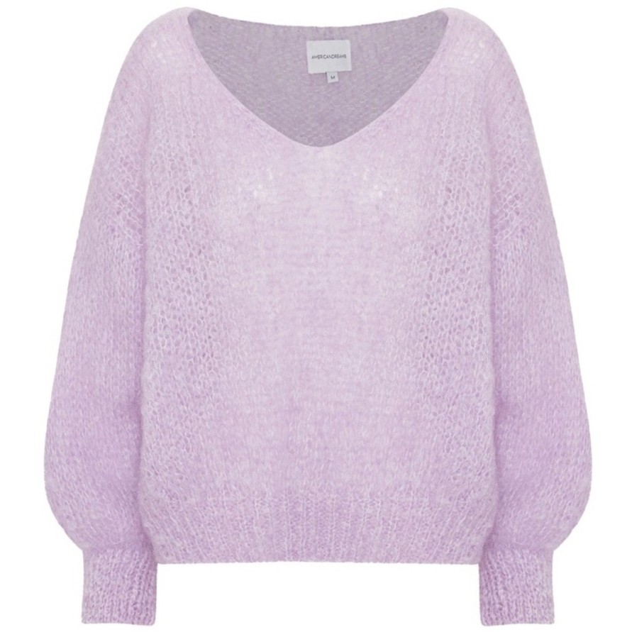 Vaatteet Americandreams | Milana Mohair Knit, Light Purple