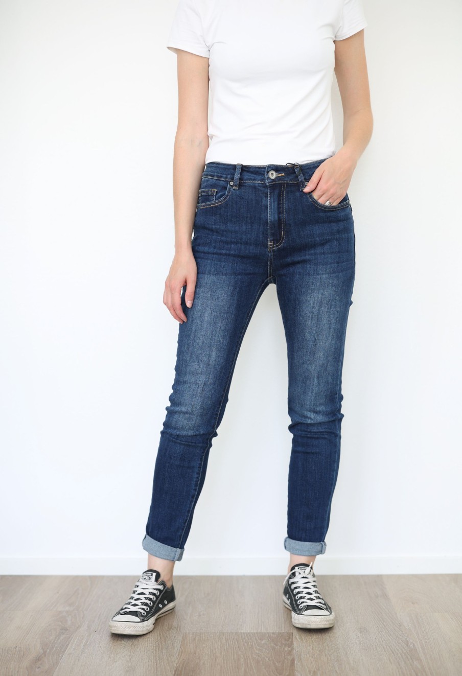 Vaatteet Piro Jeans | Piro Skinny Jeans, Brighter Dark Blue