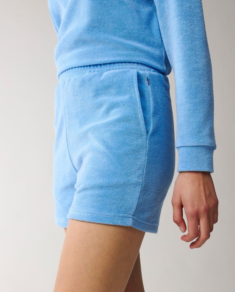 Vaatteet Lexington Company | Andy Cotton Terry Shorts, Light Blue