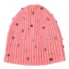 Kengat&Asusteet Gustav | Pearl Knit Hat, Coral Lily